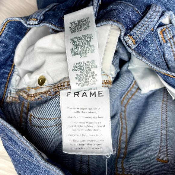FRAME Denim Le Nouveau Straight Jeans in Boulder - Picture 7 of 9